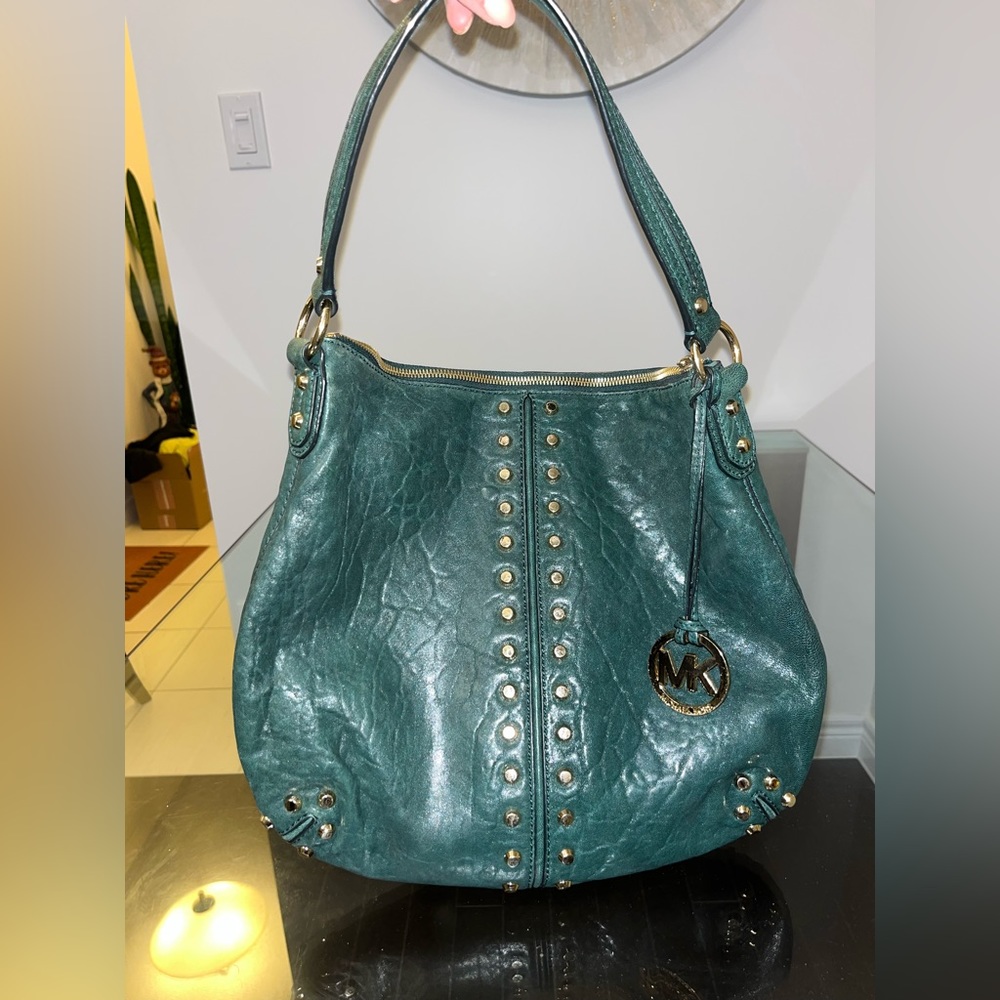 Michael Kors Shoulder or Crossbody Bag Green